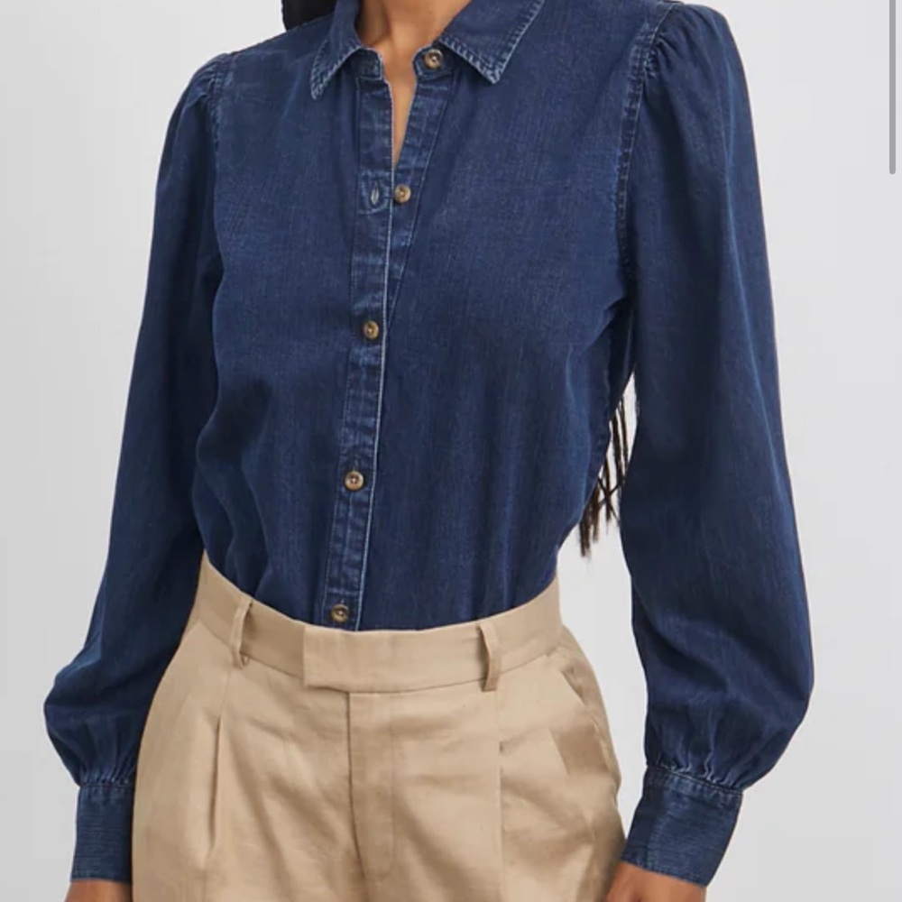 Rails Angelica Denim Dark Shirt